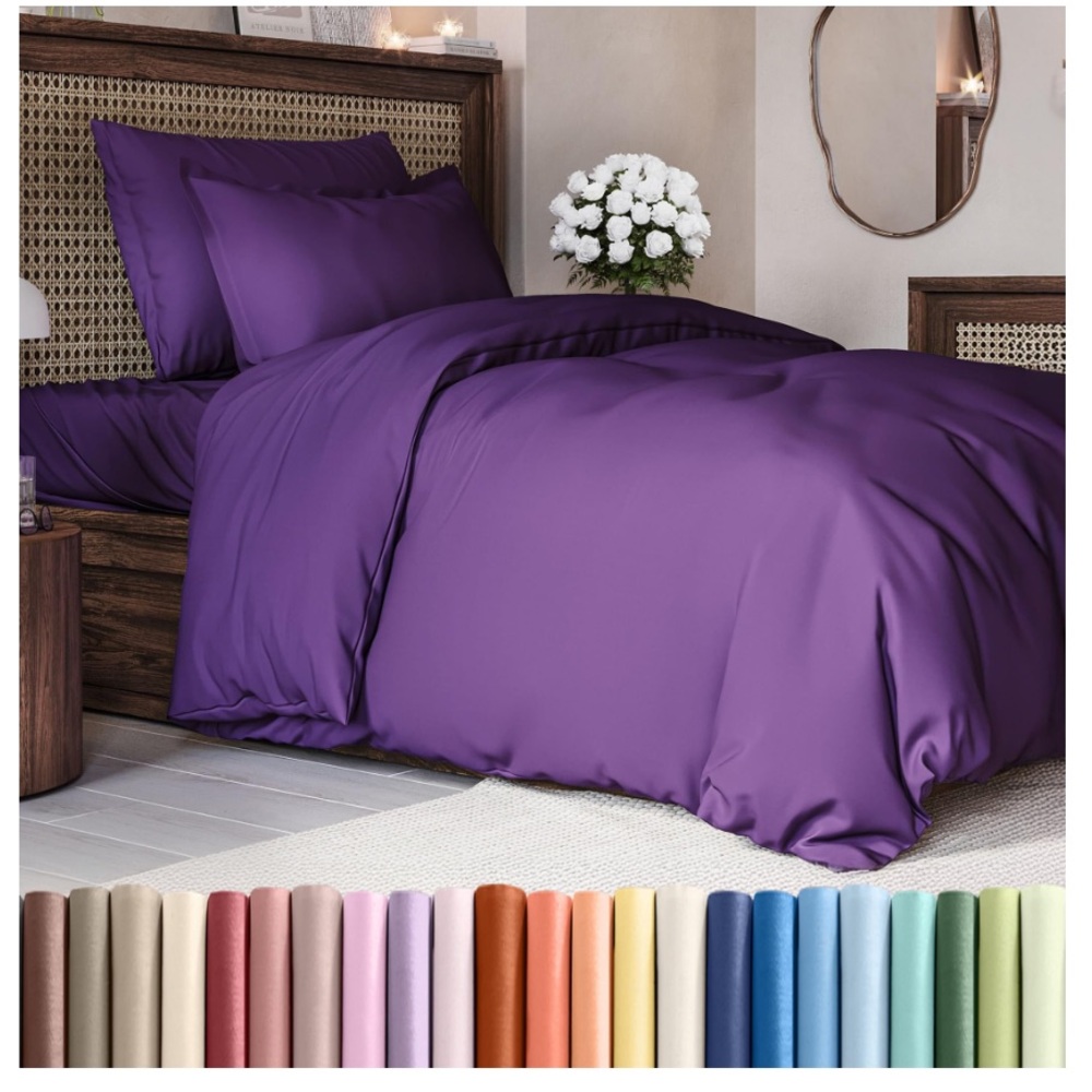 Luxurious Purple Bedding Set